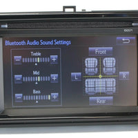 2014-2016 Toyota Corolla 100571 Radio Cd Player Display Screen 86140-02470