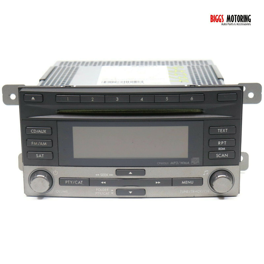 2009-2013 Subaru Forester Radio Stereo Cd Cd Player 86201SC600