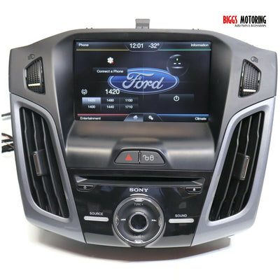 2012-2015 Ford Focus Radio Face+ Display Screen+ Sync 2 APIM DM5T-14F239-AF