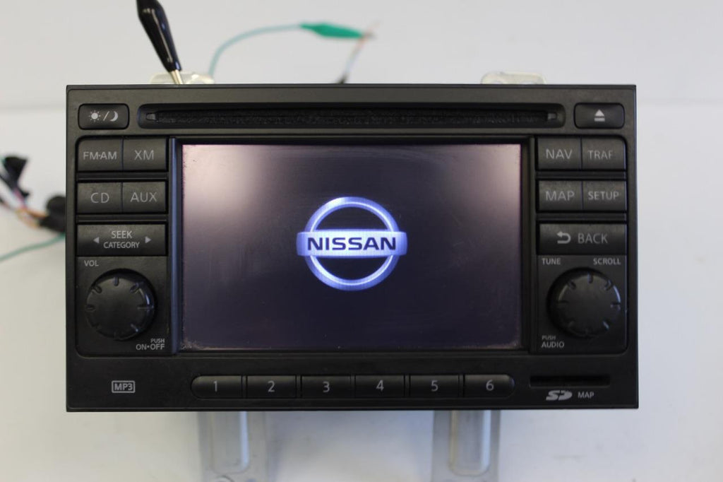 2012-2014 NISSAN ROGUE CUBE JUKE NAVIGATION XM RADIO MP3 CD PLAYER