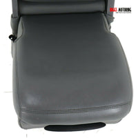 2002-2008 Dodge Ram Center Console Jump Seat W/ Storage Gray leather - BIGGSMOTORING.COM