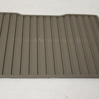 2015 GM SUV REAR ALL WEATHER RUBBER FLOOR MAT PASS THRU SEAT DUNE