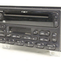 2001-2004 Ford Mercury  Radio Stereo Am/ Fm Cassette Cd Player - BIGGSMOTORING.COM