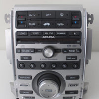 2005-2008 Acura Rl Xm Radio Stereo Mp3 Dvd 6 Disc Cd Player W/ Climate - BIGGSMOTORING.COM