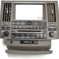 2003-2005 Infiniti Fx35 Fx45 Radio Face Climate Ac Control Bezel 28396-CG700 - BIGGSMOTORING.COM