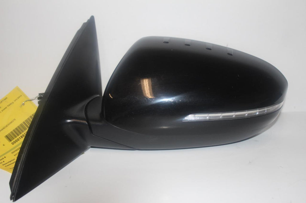 2013-2015 KIA OPTIMA DRIVER LEFT SIDE POWER DOOR MIRROR BLACK