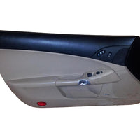 2005-2008 CORVETTE C6 TAN SET RIGHT & LEFT DOOR PANELS COMPLETE W/ SWITCHES NICE - BIGGSMOTORING.COM