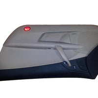 2005-2008 CORVETTE C6 TAN SET RIGHT & LEFT DOOR PANELS COMPLETE W/ SWITCHES NICE - BIGGSMOTORING.COM