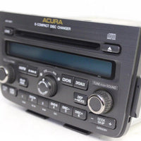 2005-2006 Acura Mdx Radio Stereo Am/ Fm 6 Disc Changer Cd Player - BIGGSMOTORING.COM