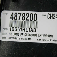 2011-2014 Chrysler 300 Center Console Driver Left Side Trim Panel 1QG61HL1AG