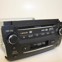 2006 LEXUS GS300 MARK LEVINSON 6 DISC CHANGER CD CASSETTE PLAYER 86120-30C80-C0 - BIGGSMOTORING.COM