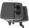 1999-2010 Ford F250 Center Console Jump Seat  W/ Storage Gray - BIGGSMOTORING.COM