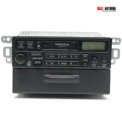 1998-2002 Honda Accord Radio Stereo Cassette Player 39100-S84-A020-M1 - BIGGSMOTORING.COM