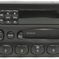 1998-2004 Ford F150 Crown Radio Stereo Cassette Player F8VF-19B132-AA - BIGGSMOTORING.COM