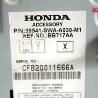 2008-2011 Honda CRV Navigation Radio Cd Player Display Screen 39541-SWA-A030-M1
