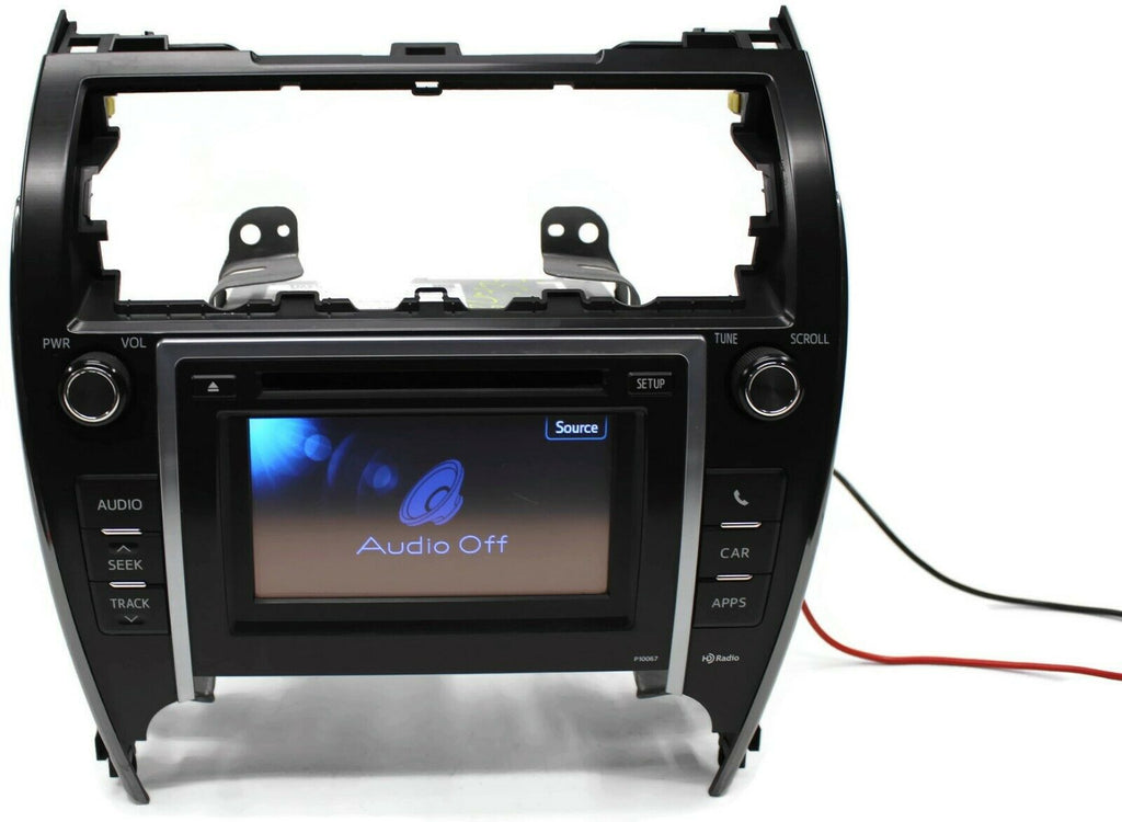 2012-2013 Toyota Camry P10067 Radio Stereo Map Touch Screen  86140-06020
