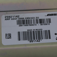 2008-2009  Cadillac Cts Radio Audio System Amplifier Bose 25921142