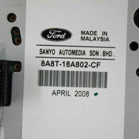 2009-2011 Ford Flex Ac Heater Radio Control Panel 8A8T-18A802-CF