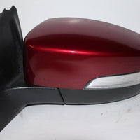 2012-2016 FORD FOCUS DRIVER LEFT SIDE POWER DOOR MIRROR RED