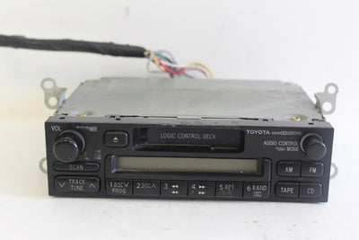 1998-2002 Toyota Corolla Radio Stereo Tape Cassette Player 86120-04090 - BIGGSMOTORING.COM