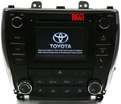 2015-2017 Toyota Camry Radio Stereo Display Screen Cd Player 86140-06390