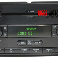 2008-2010 Ford F250 F350 Radio Stereo 6 Disc Changer Mp3 Cd Player 8C3T-18C815-F