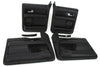 2007-2014 Ford F150 Front & Rear Driver/ Passenger Side Door Panel Black panels set.