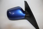 2007-2009 MAZDA 3 PASSENGER RIGHT SIDE POWER DOOR MIRROR BLUE