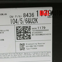 2018-2019 Buick Enclave Radio Navigation Display Screen HMI Module 84402434