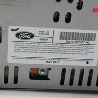 2013-2015 Ford Taurus Radio Stereo Cd Mechanism Player DG1T-19C107-HC