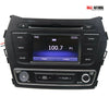 2017-2018 Hyundai Santa Fe Radio Stereo Cd Player 961804 Z6504X