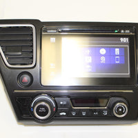 2014-2015 HONDA CIVIC DASH RADIO/TOUCH SCREEN/CD PLAYER 39100-TR6-A52-M1