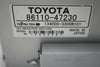 2006-2009 Toyota Prius Information Display Screen Climate Control 86110-47230