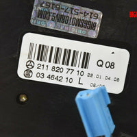 2003-2006 Mercedes Benz E-Class Front Driver Left Side Seat Switch 211 820 77 10 - BIGGSMOTORING.COM