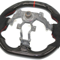 2009-2016 Nissan GTR Customize Carbon Fiber Steering Wheel  FLAT BOTTOM R35