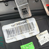 2013-2018 Dodge Ram Dash Left  Side Air Vent W/ Headlight Switch 1WP30DX9AC