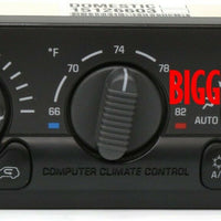 1999-2002 Chevy Tahoe Suburban  Ac Heater Climate Control Unit 15126603 - BIGGSMOTORING.COM