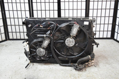 2007-2010 Audi Q7 Radiator Cooling Dual Fan Motor Assembly 7Lo 121 203 F