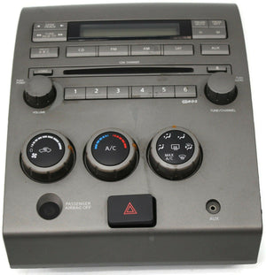 2004-2007 Nissan Titan Radio Face Climate Control Panel - BIGGSMOTORING.COM