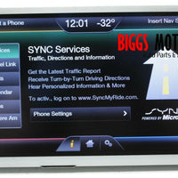 2013-2016 Ford Fusion Sync GPS Navigazione Radio Display Schermo DS7T-18B955-FA