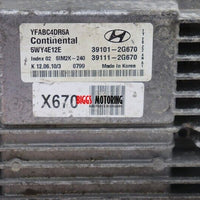 2011 Hyundai Sonata ECU Engine Computer Control Module 39101-2G670