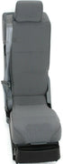 2009-2014  Ford F150  Front Center Console Jump Seat W/ Cup Holder Gray