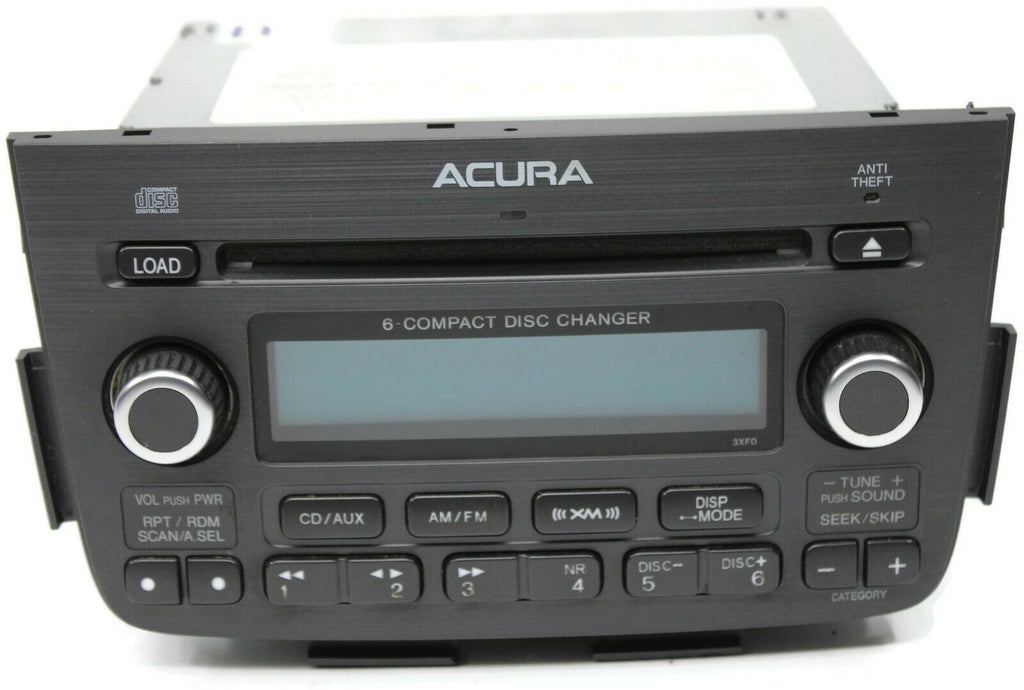 2004-2006 Acura MDX Satellite Radio Stereo 6 Disc Cd Player 39101-S3V-A180 - BIGGSMOTORING.COM