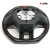 Fits 2013 Dodge Ram  Custom Carbon Fiber & Leather Flat Bottom Steering Wheel