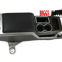 2013-2014 Ford F150 Floor Center Console W/ Storage & Cup Holder + tbc + vent trims ...