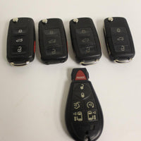 Lot Of 5 Volkswagen Key Fob Remotes Smart Keys Flip Key