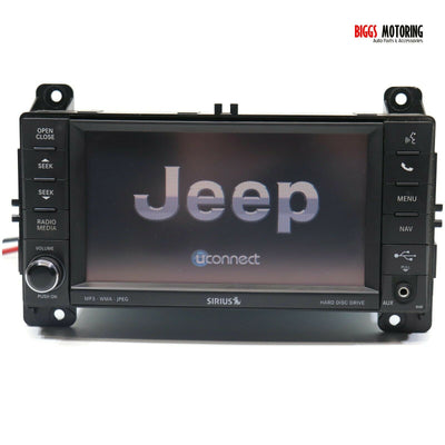 2011-2015 Jeep Cherokee Navigation MyGig RHR High Speed Radio P68089010AD