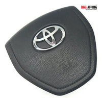 2014-2017 Toyota Rav4 Driver Side Steering Wheel Air Bag Black Leather