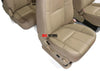 2007-2014 Chevy Tahoe Suburban Silverado Front & Rear OEM Seats | Tan Leather