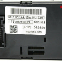 2011-2012  Dodge Ram 1500 Digital AC Heater Climate Control Unit 55111291AA